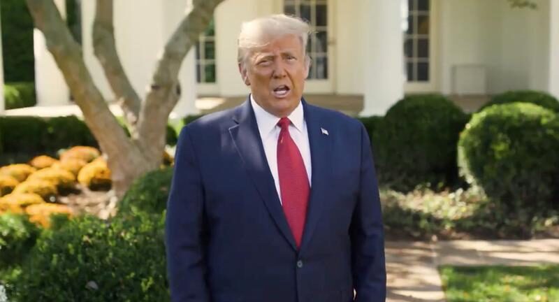 trump release hospital press conference