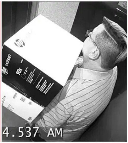 austin library Whited thief