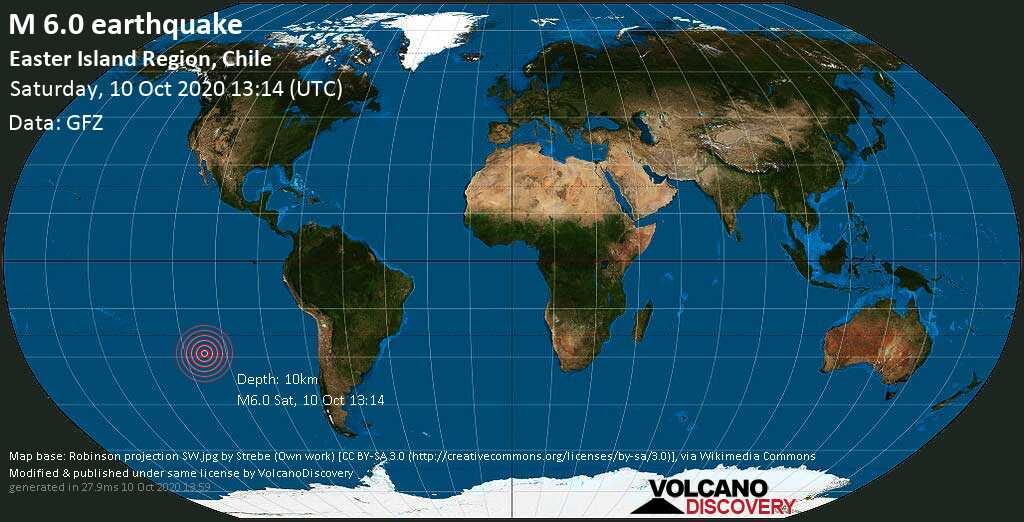 Easter Islands region quake