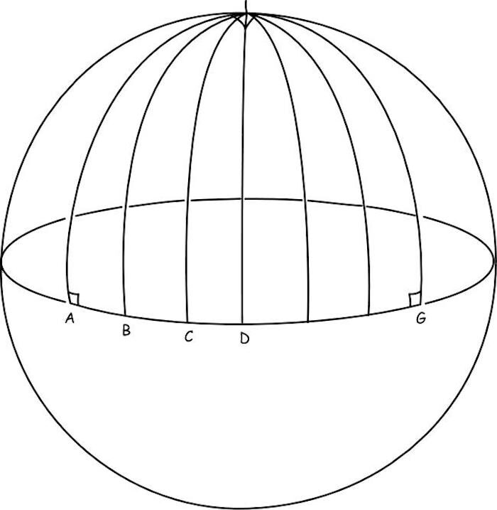 geometric space illustration
