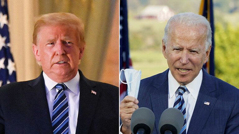 trump and biden