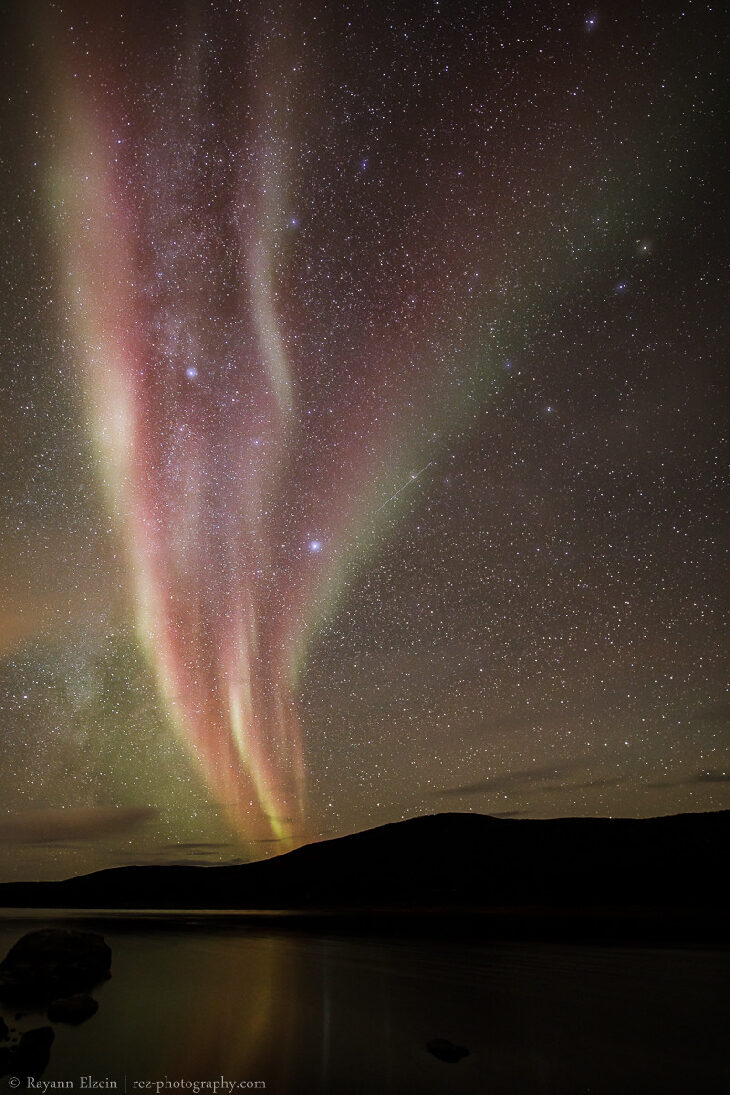 Red Auroras on October 12, 2020 @ Utsjoki, Finnish Lapland