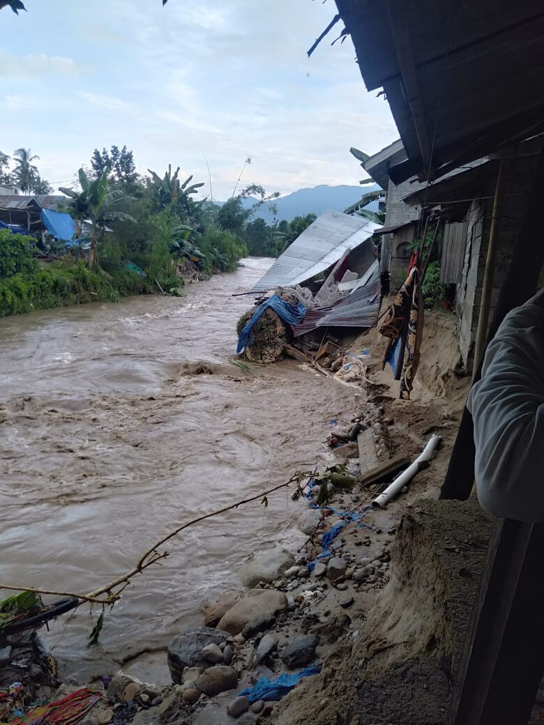 Floods in Parigi Moutong Regency, Central Sulawesi Province, Indonesia, October 2020.