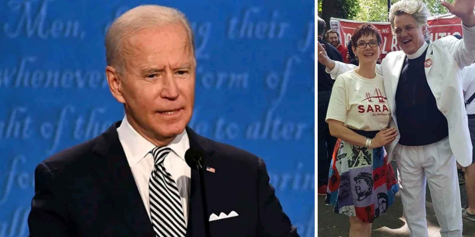Biden Sarah Iannarone antifa mayor