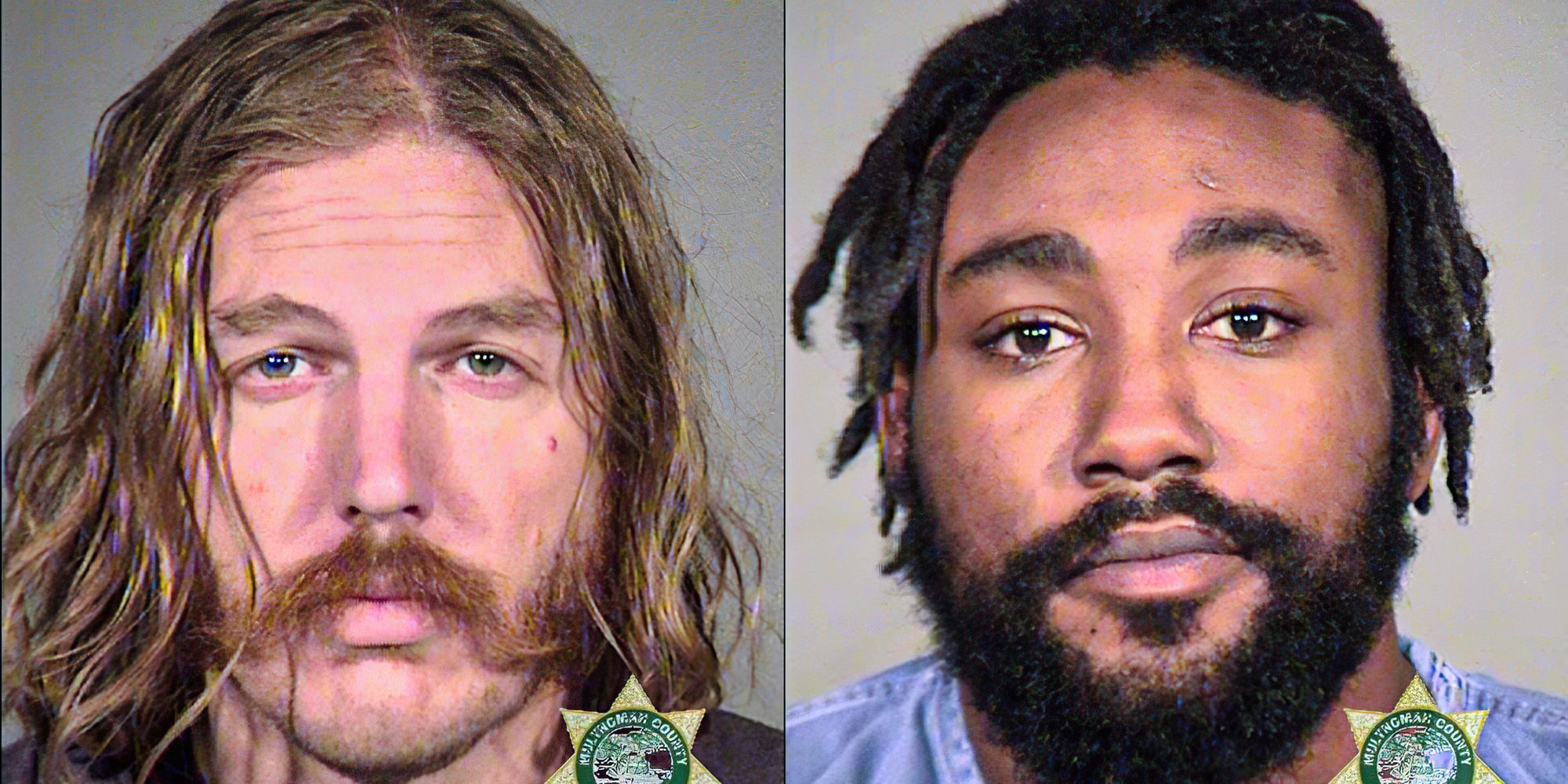 Click to enlarge Brandon Bartells and Malik Muhamad portland riots antifa