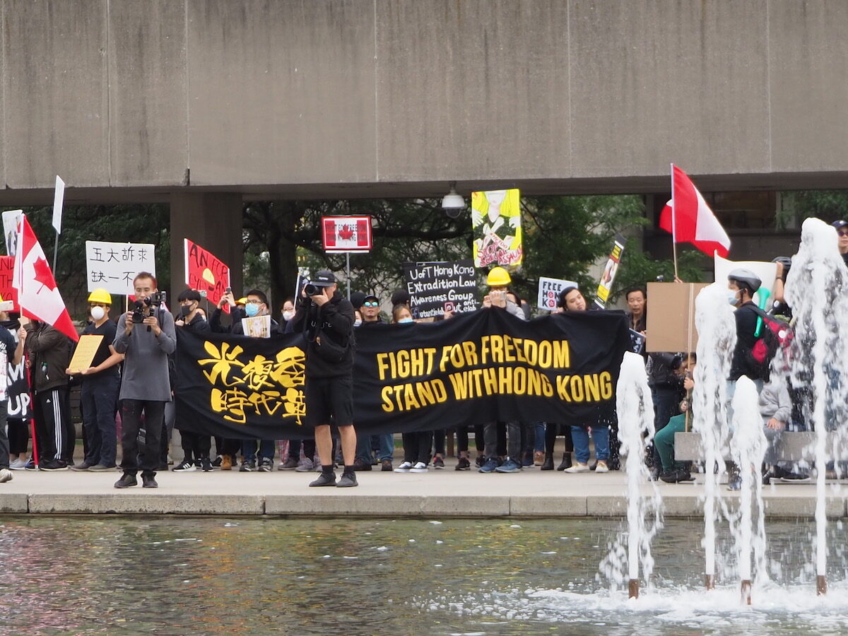 canada hong kong protest