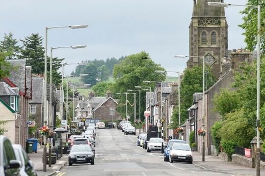 Blackford, where many of the earthquakes took place