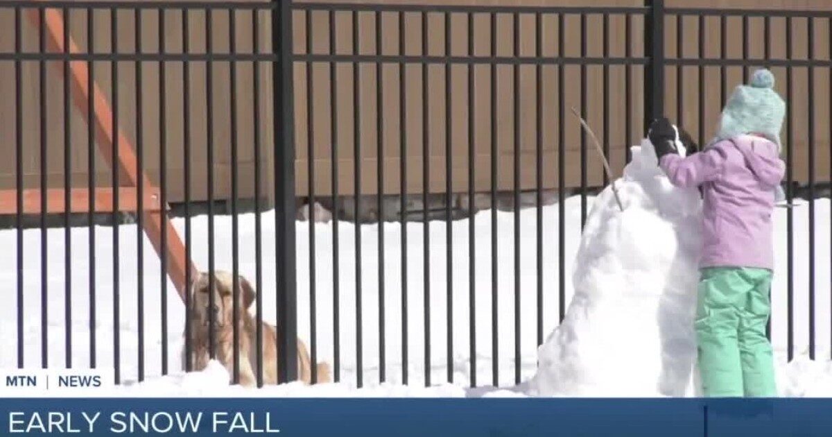 Click to enlarge early snow