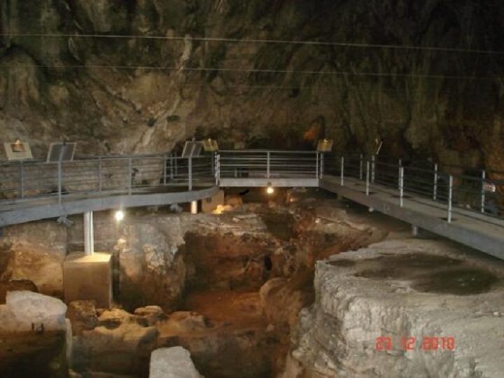 Click to enlarge Theopetra Cave