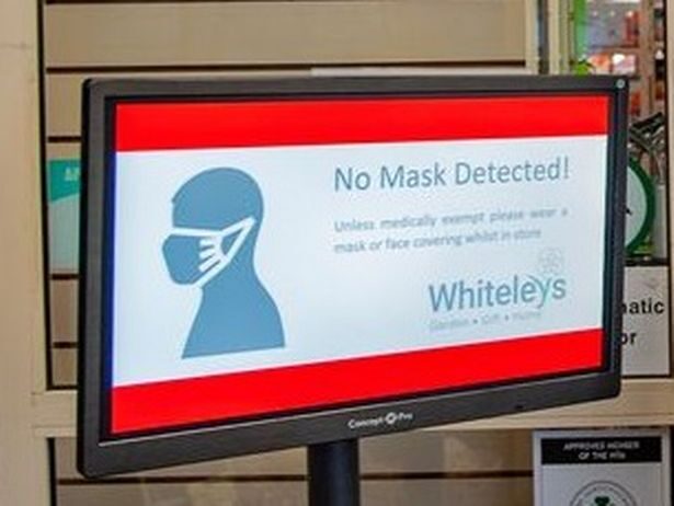 Click to enlarge CCTV mask detection
