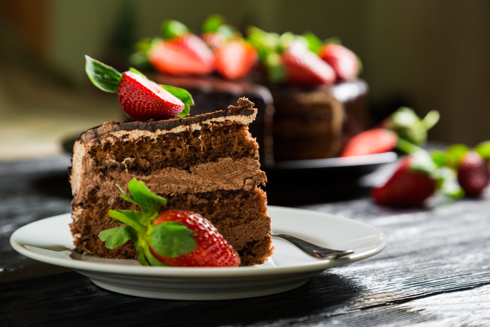 Click to enlarge chocolate cake