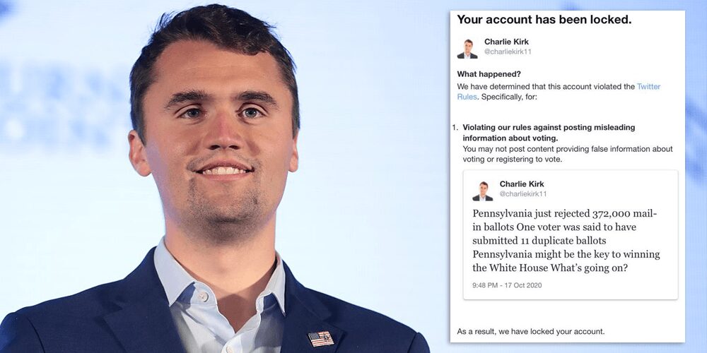 Click to enlarge charlie kirk twitter ban