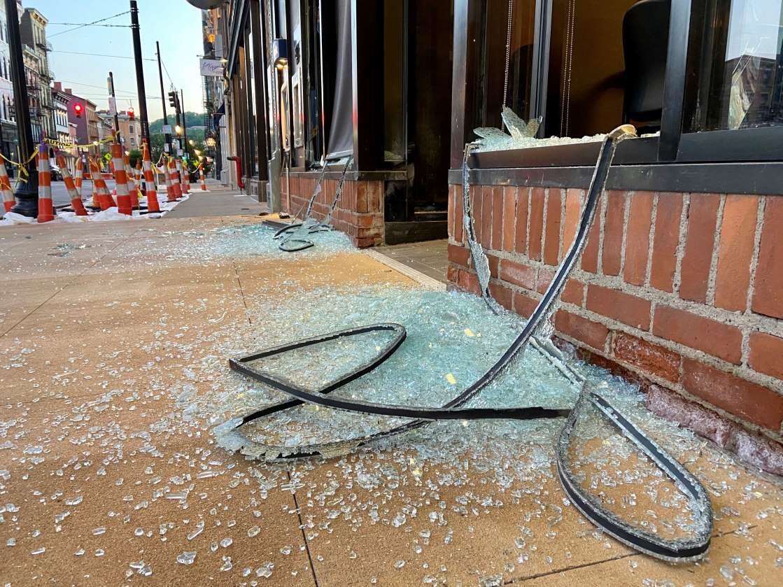 Click to enlarge cincinnati george floyd protest damage