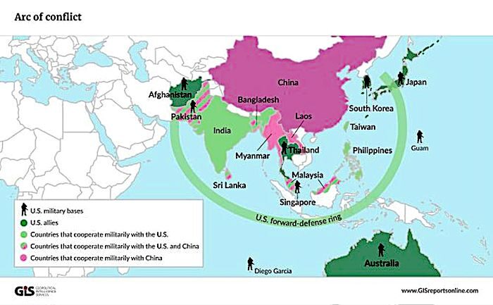 Click to enlarge Arc of Conflict map