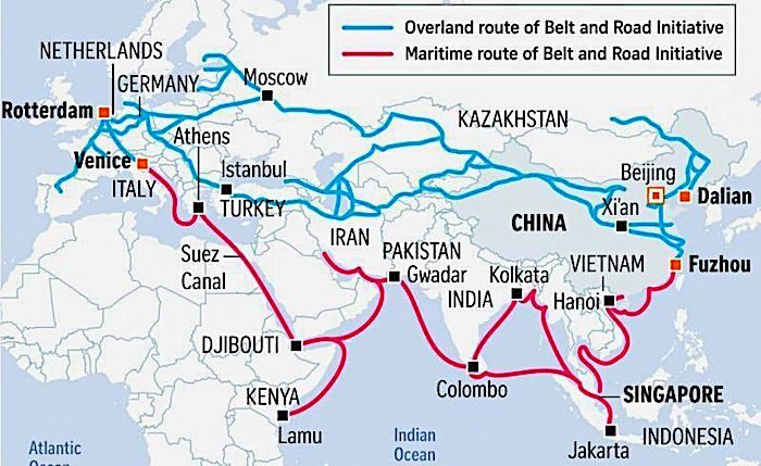 Click to enlarge map routes