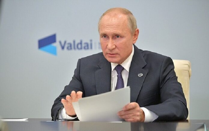Click to enlarge putin valdai 2020