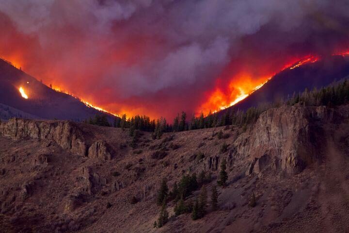 Troublesome fire