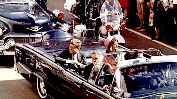 JFK, Jacqueline K, Connally and wife