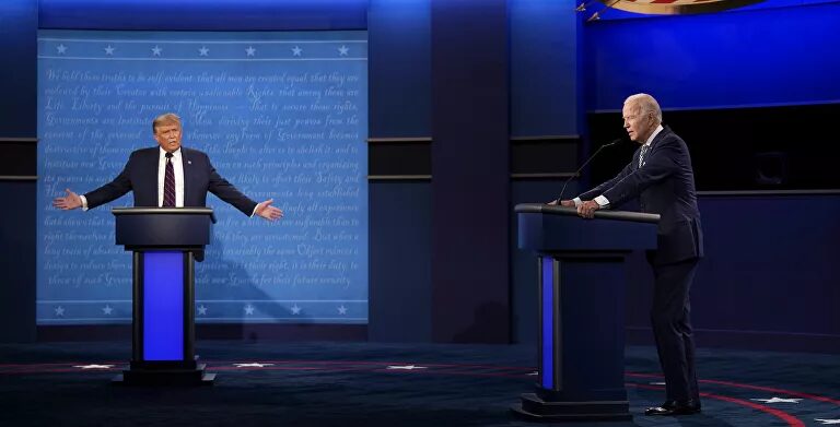 Click to enlarge Trump Biden