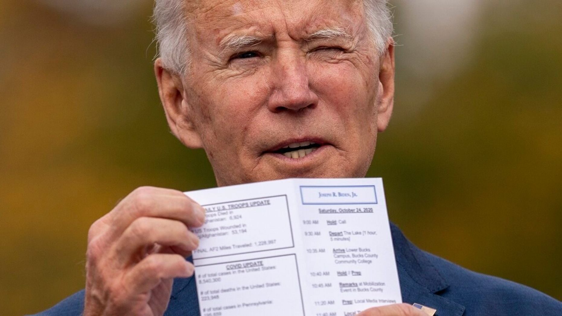 Click to enlarge Joe Biden