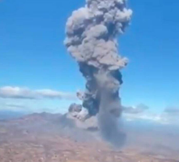 Ebeko Volcano