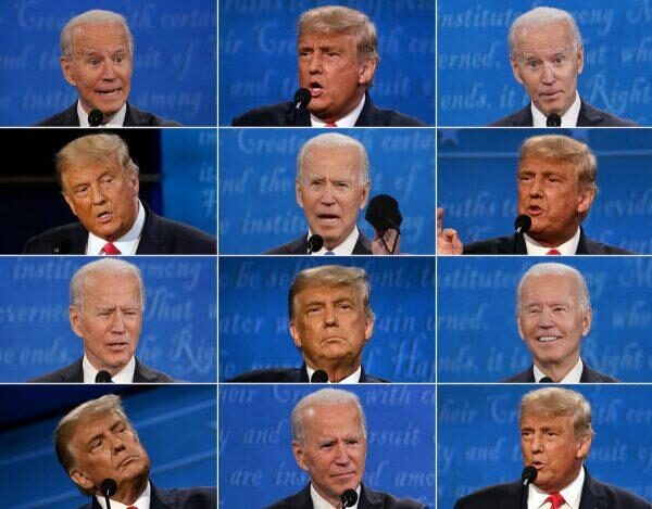 biden and trump