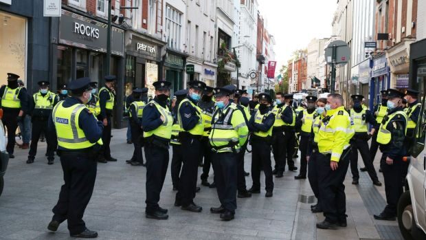 police dublin protest