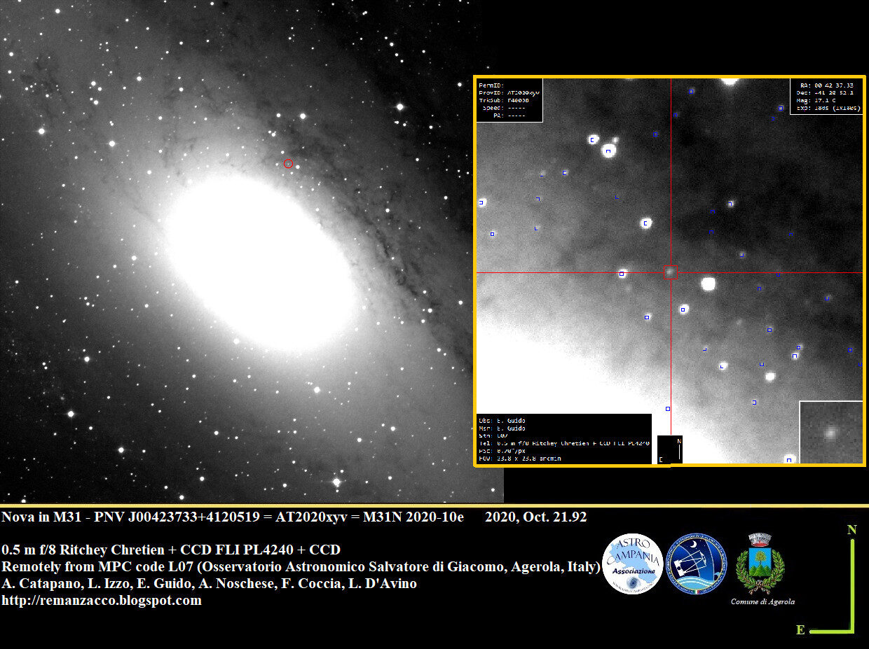 New Nova in M31