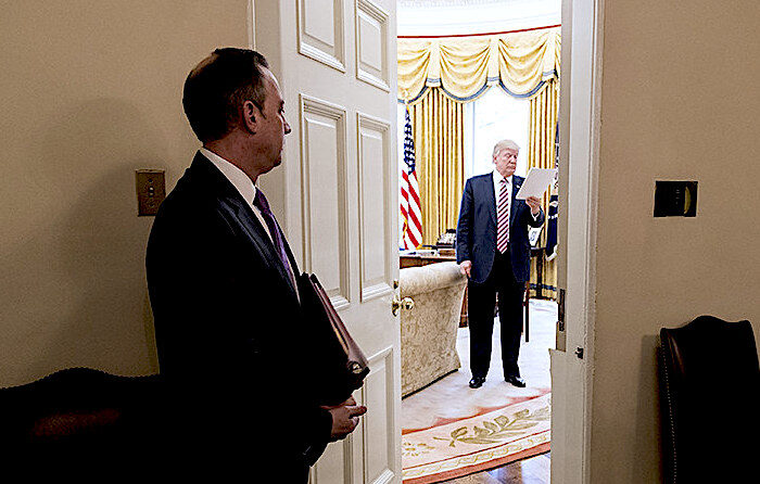 Priebus and Trump