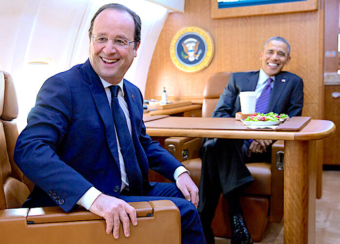 Click to enlarge Hollande/Obama