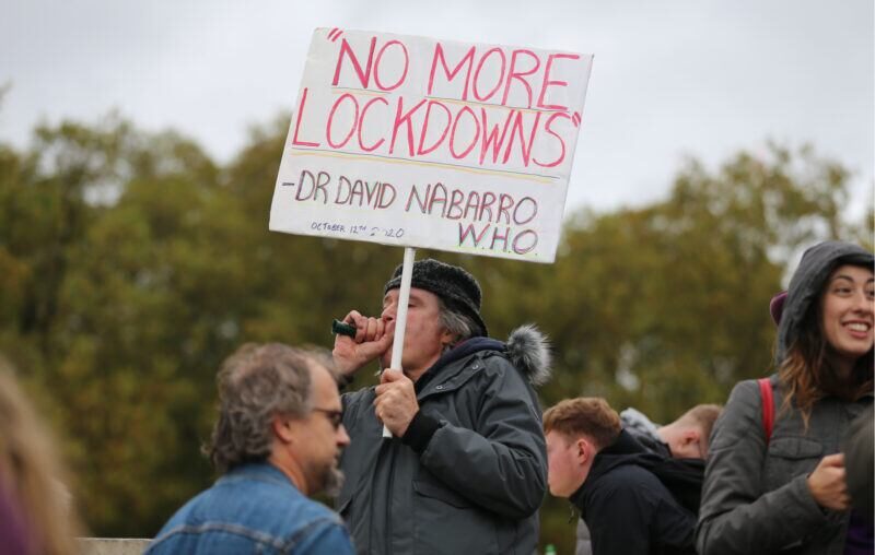 lockdown protest