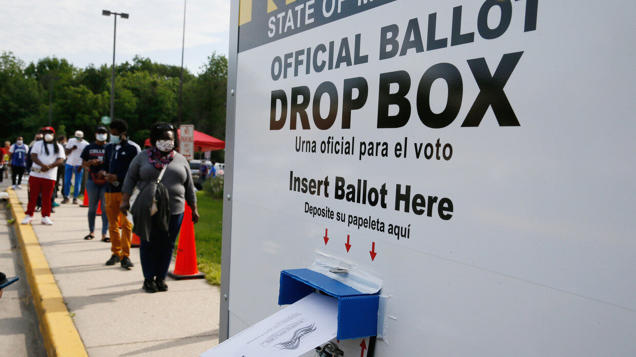 ballot drop box