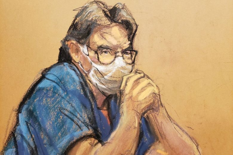 Click to enlarge Keith Raniere court room sketch