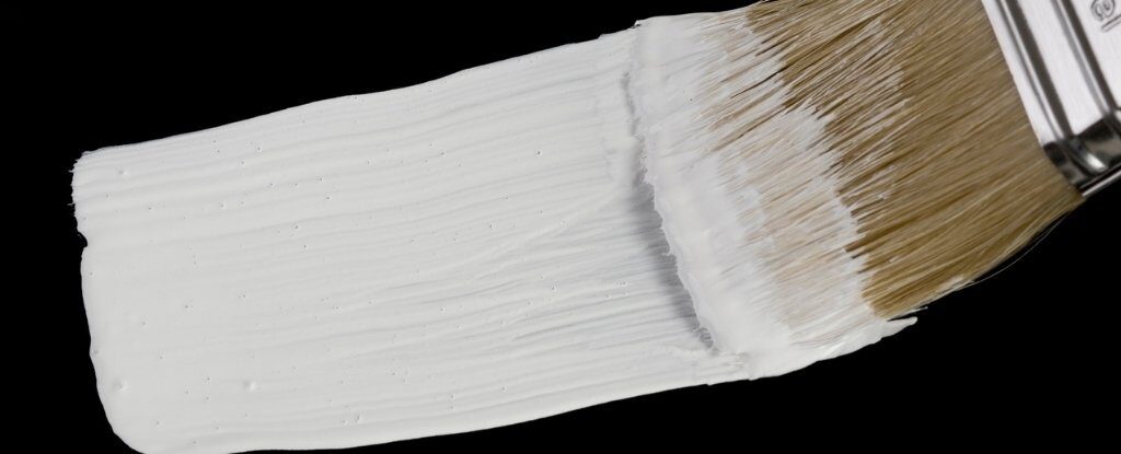 white paint