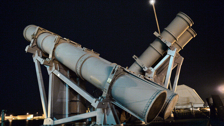 Click to enlarge Harpoon missile
