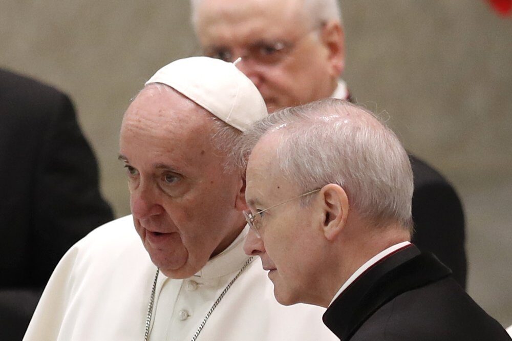 Click to enlarge pope covid