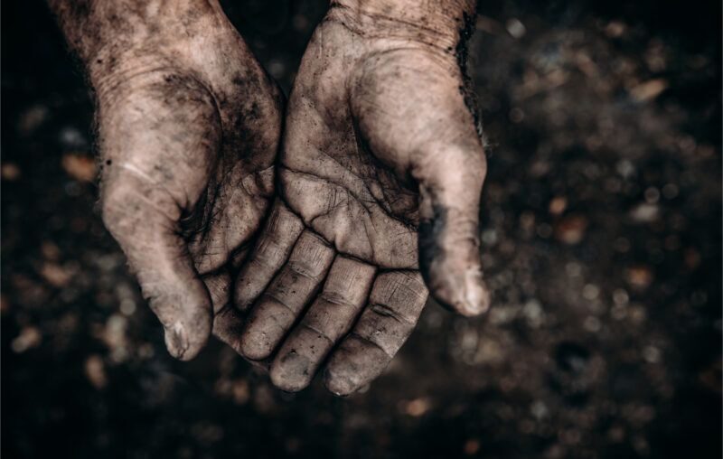 open hands