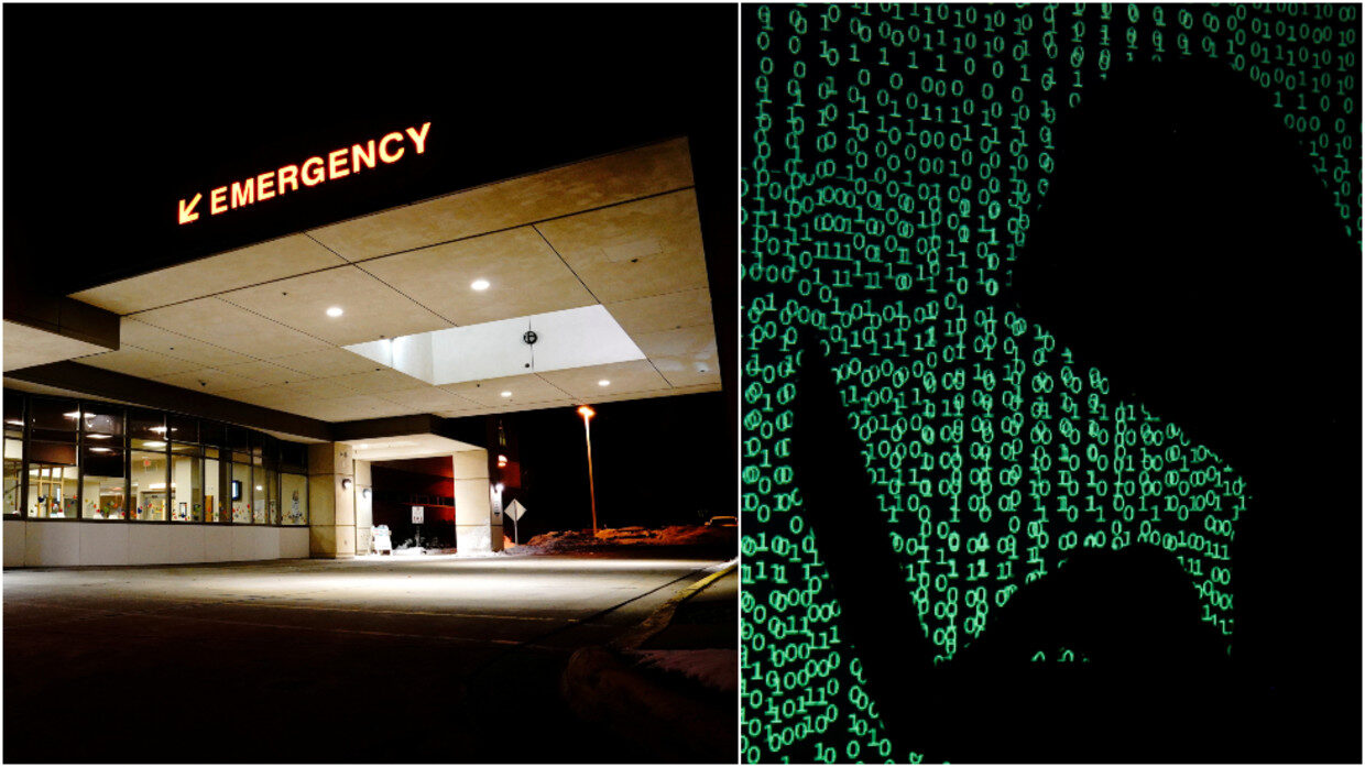 Click to enlarge cybercrime hackers hospital emergency