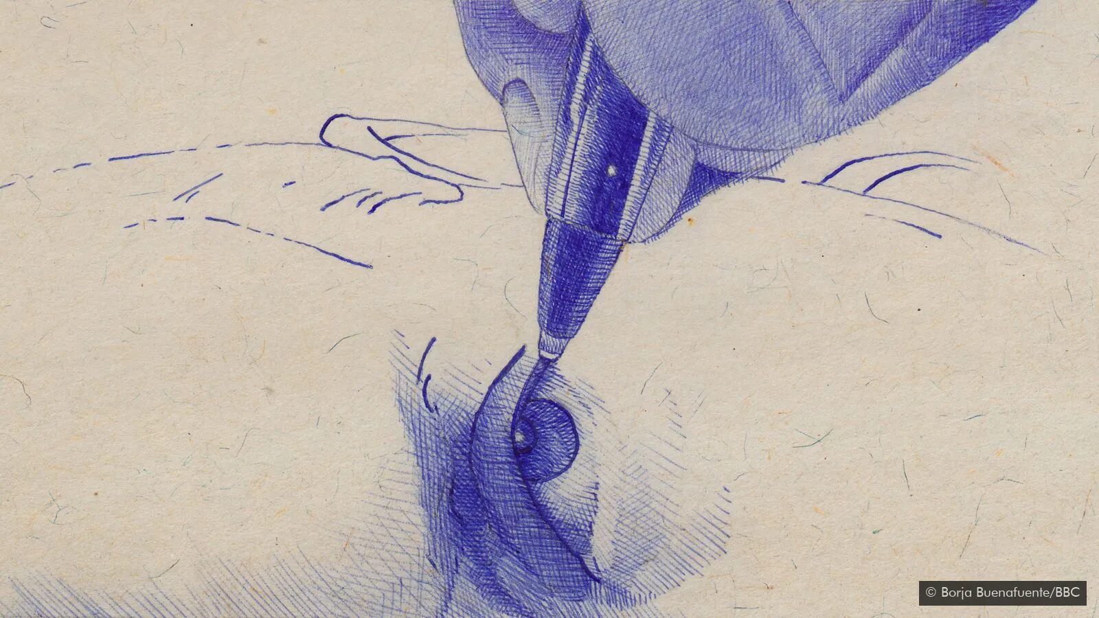 ball point pen artwork