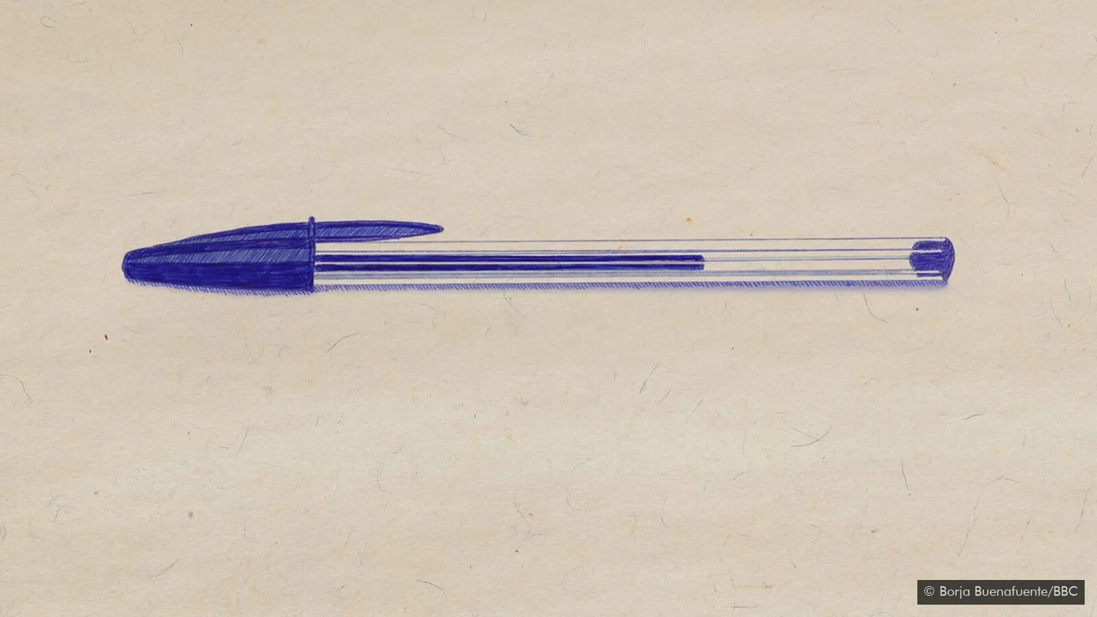 Click to enlarge classic bic pen art work