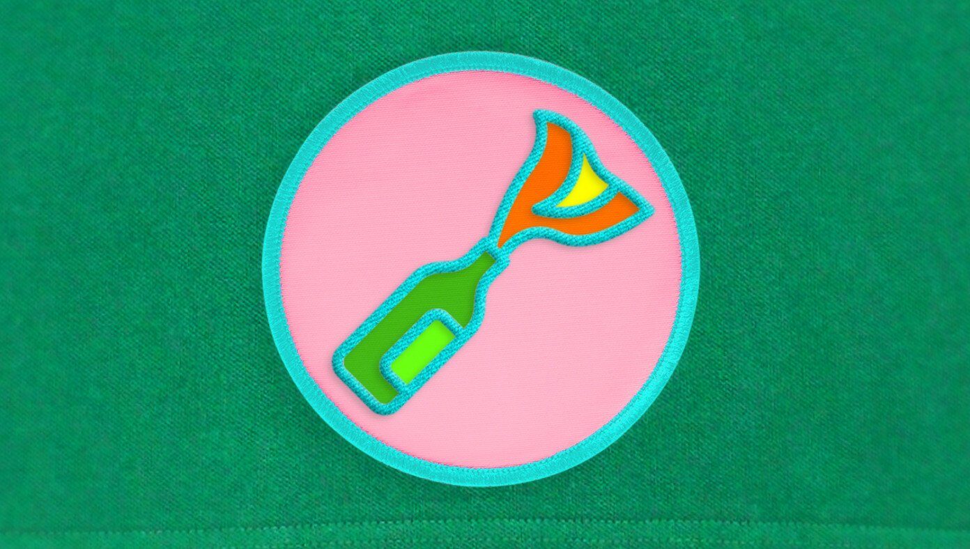 molotov cocktail merit badge girl scouts