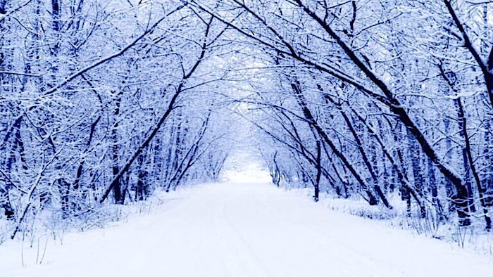 Click to enlarge snowy road