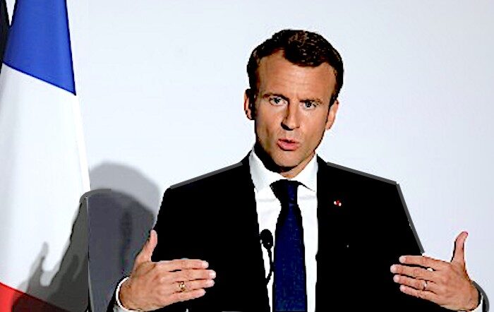 Click to enlarge Emmanuel Macron