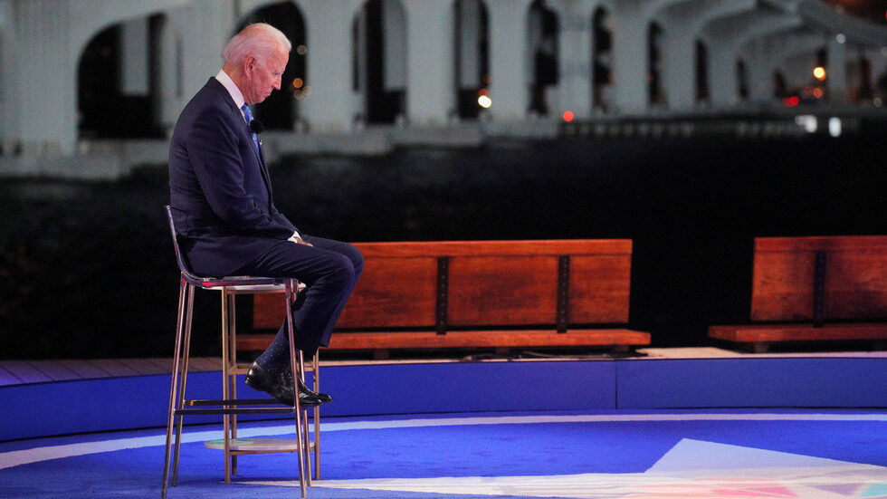Joe biden alone