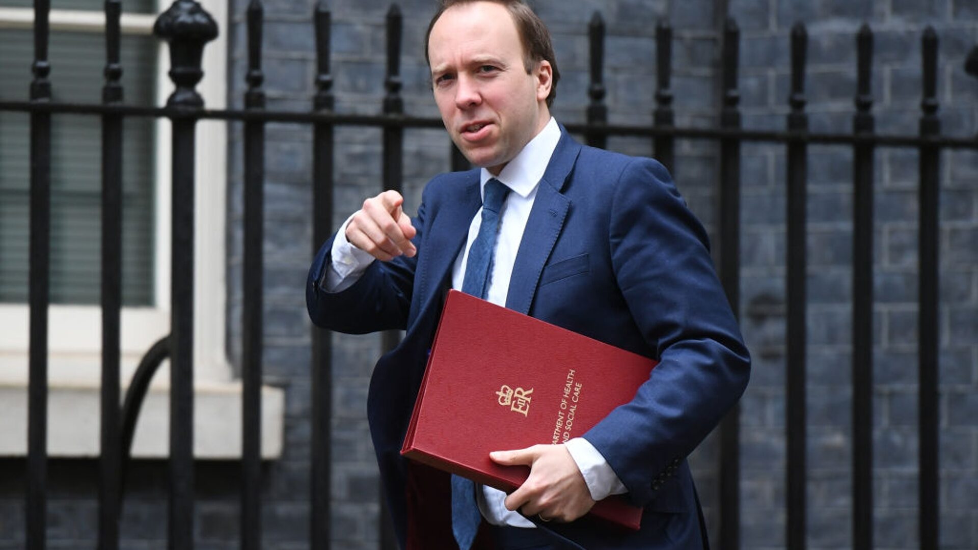 Click to enlarge Health Secretary Matt Hancock