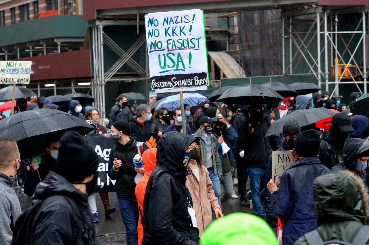 anti trump protest
