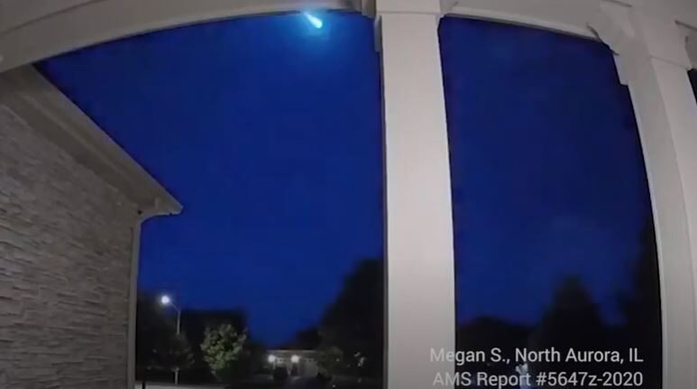 Meteor fireball over US