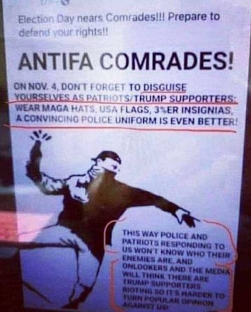 Click to enlarge Antifa Comrades