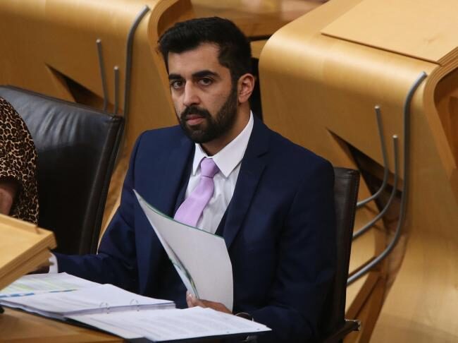 Click to enlarge Justice Secretary Humza Yousaf