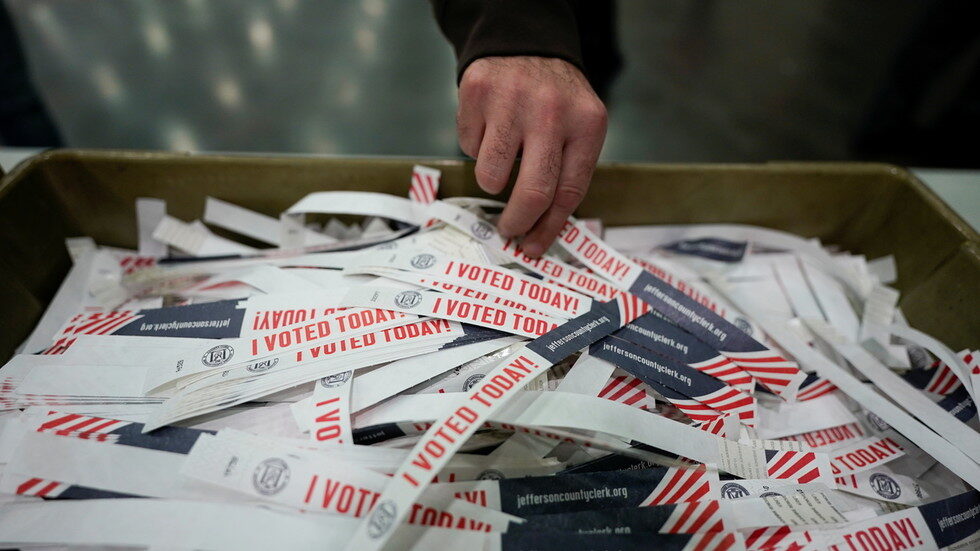 vote stickers 2020 election fraud trump biden